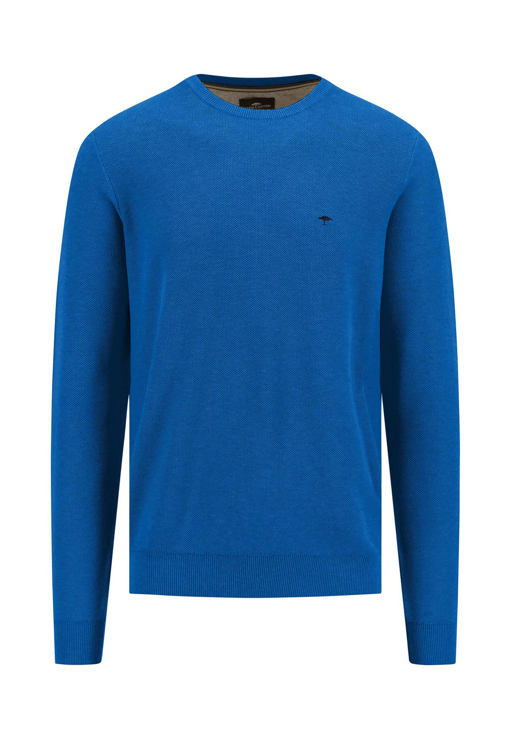 Blauwe trui O-neck