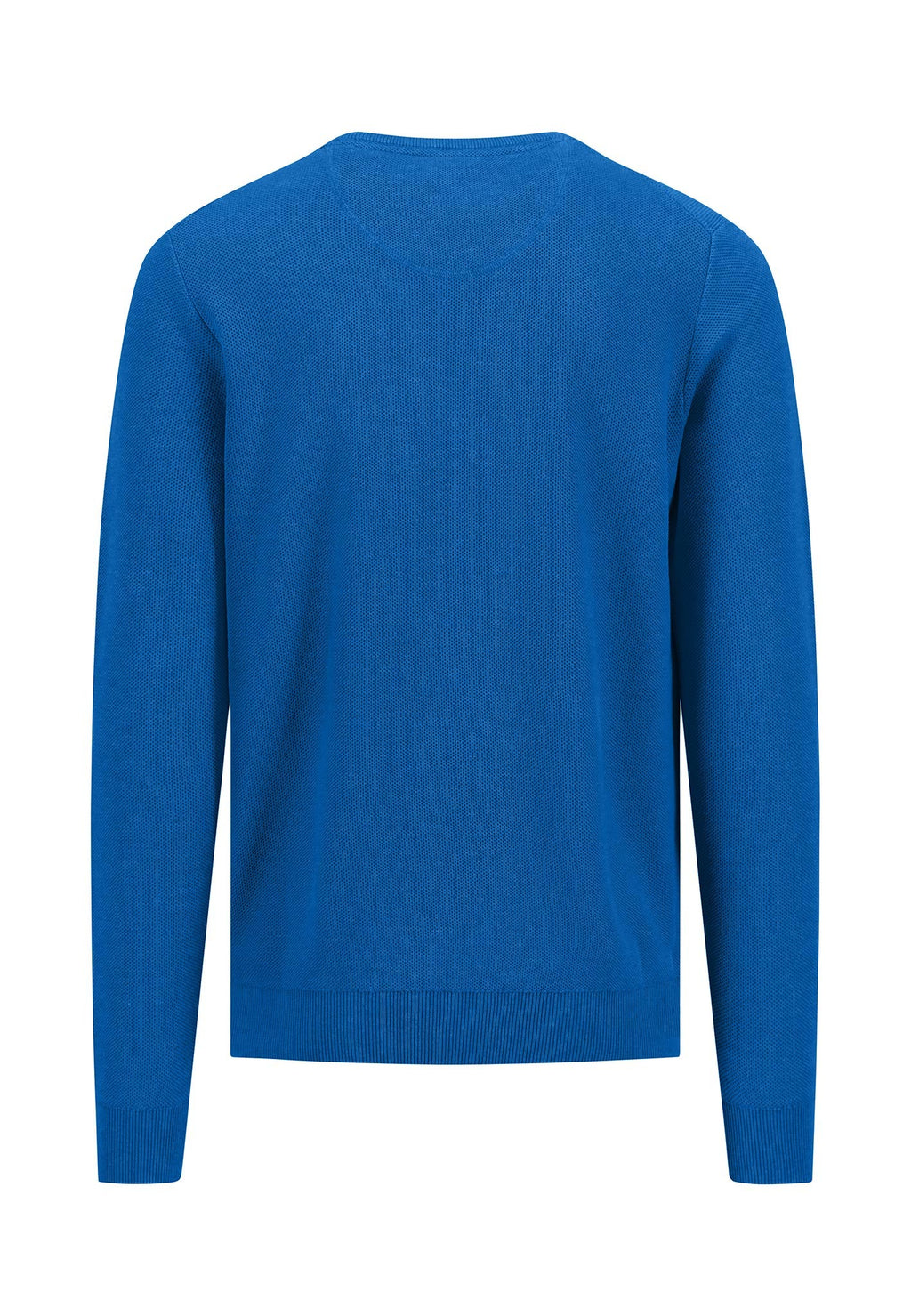 Blauwe trui O-neck