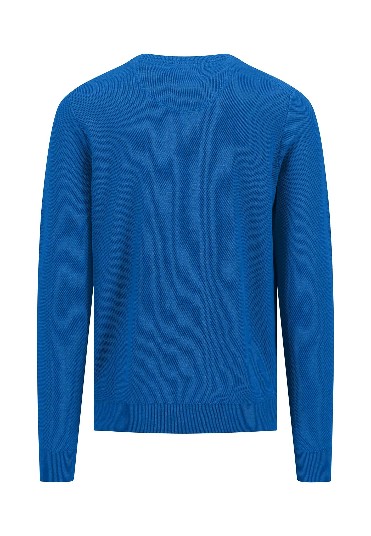 Blauwe trui O-neck