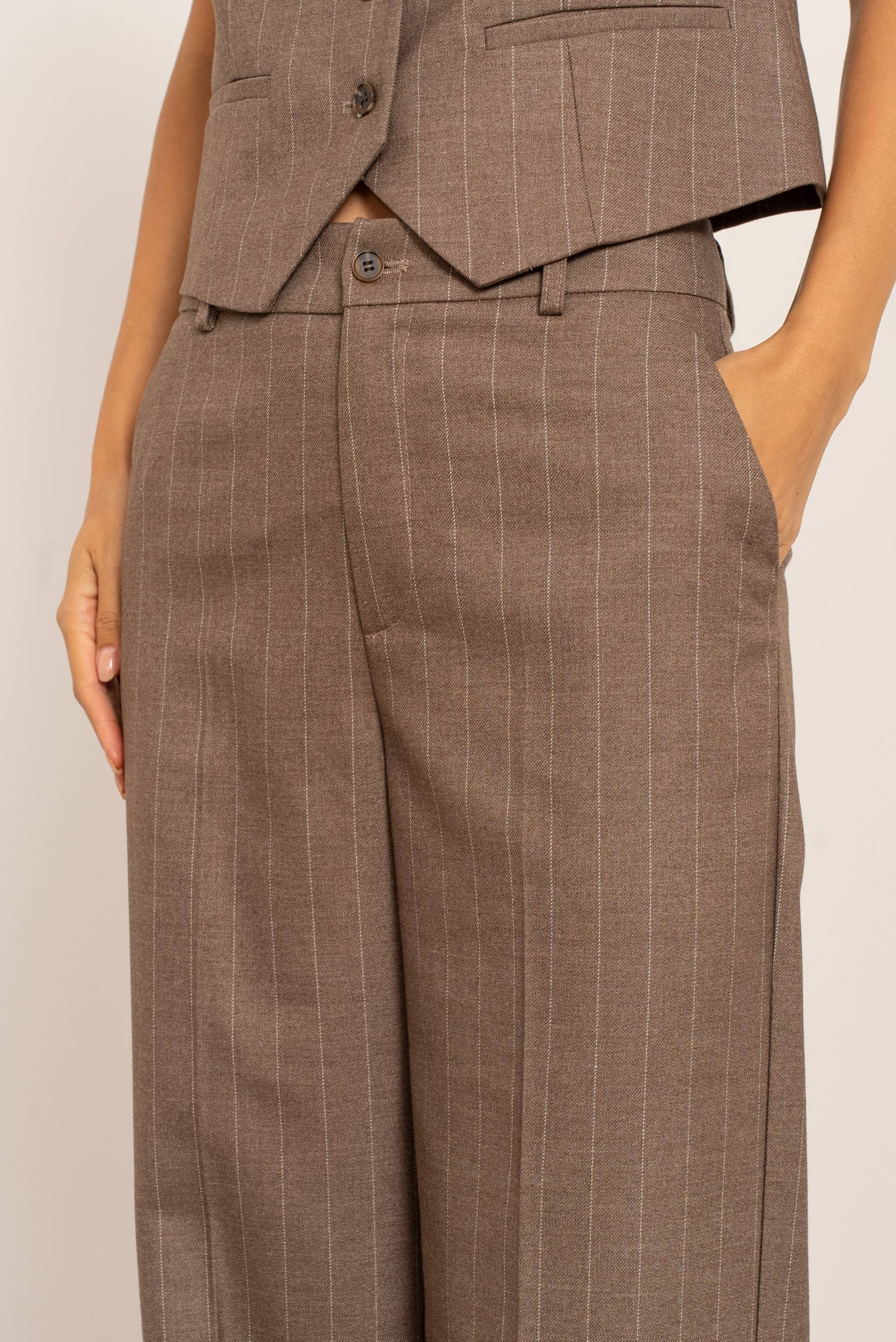 Gestreepte maatbroek