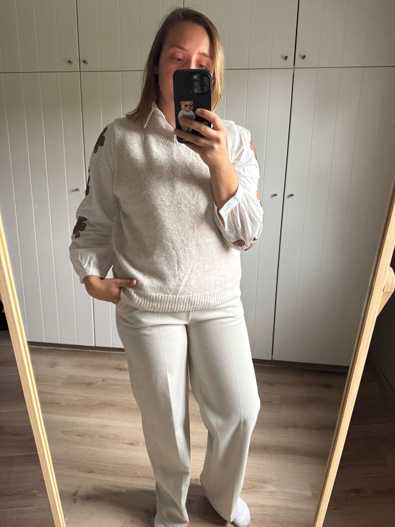 Debardeur met open achterkant