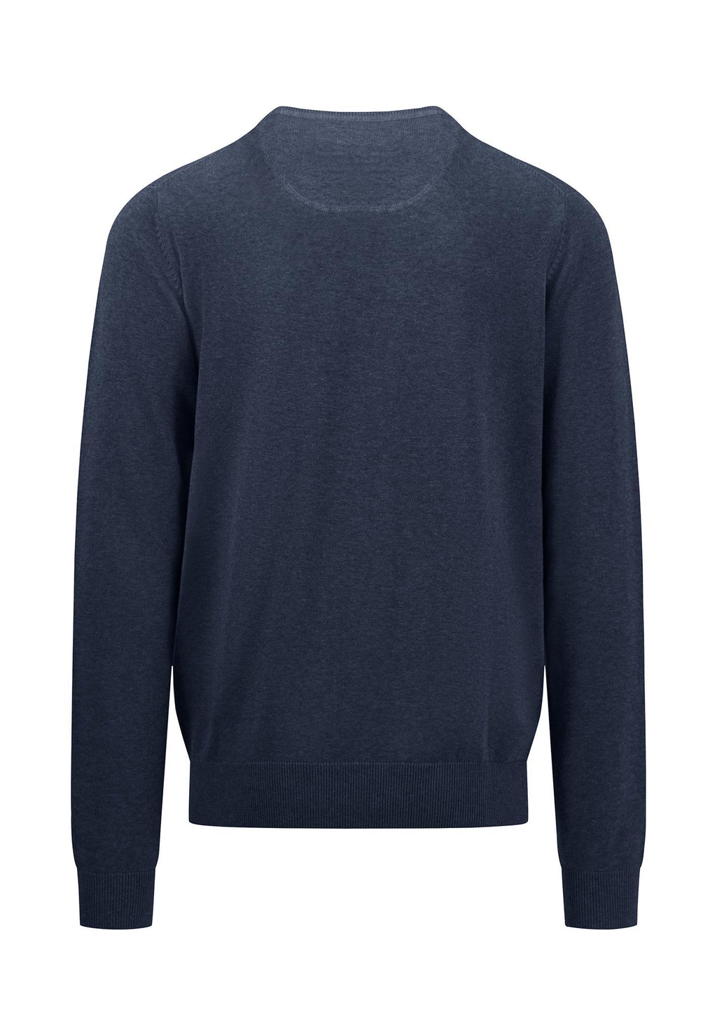 Donker blauwe trui O-neck