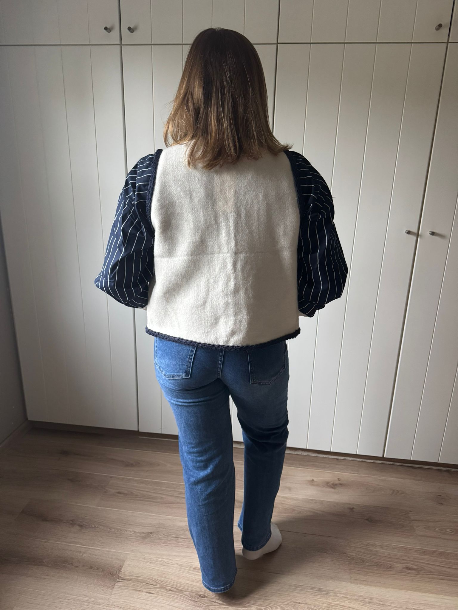 Cardigan zonder mouwen