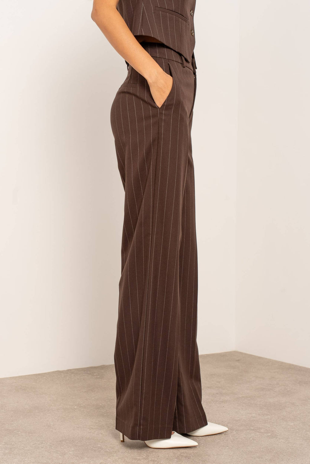 Gestreepte maatbroek