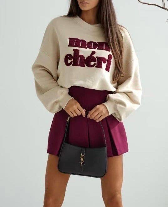 Sweatshirt Mon Chéri